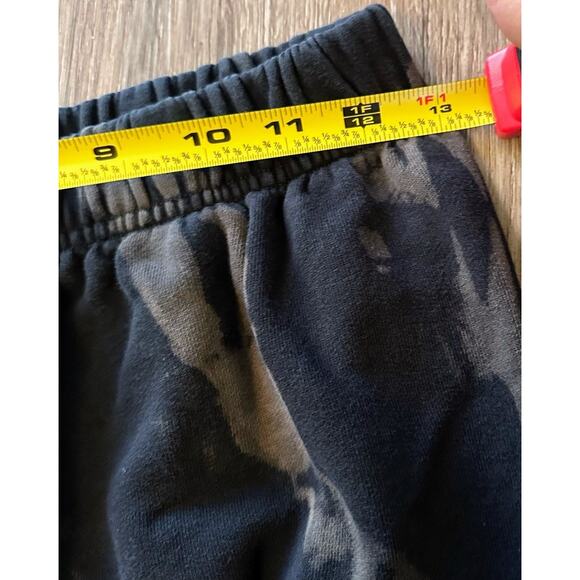 Pam & Gela Women's Jogger Sweatpants Size Small Black Bleach Wash Streetwear - Picture 8 of 9
